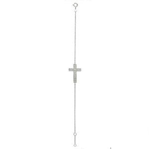 0.50 Carat Diamond Cross Bracelet